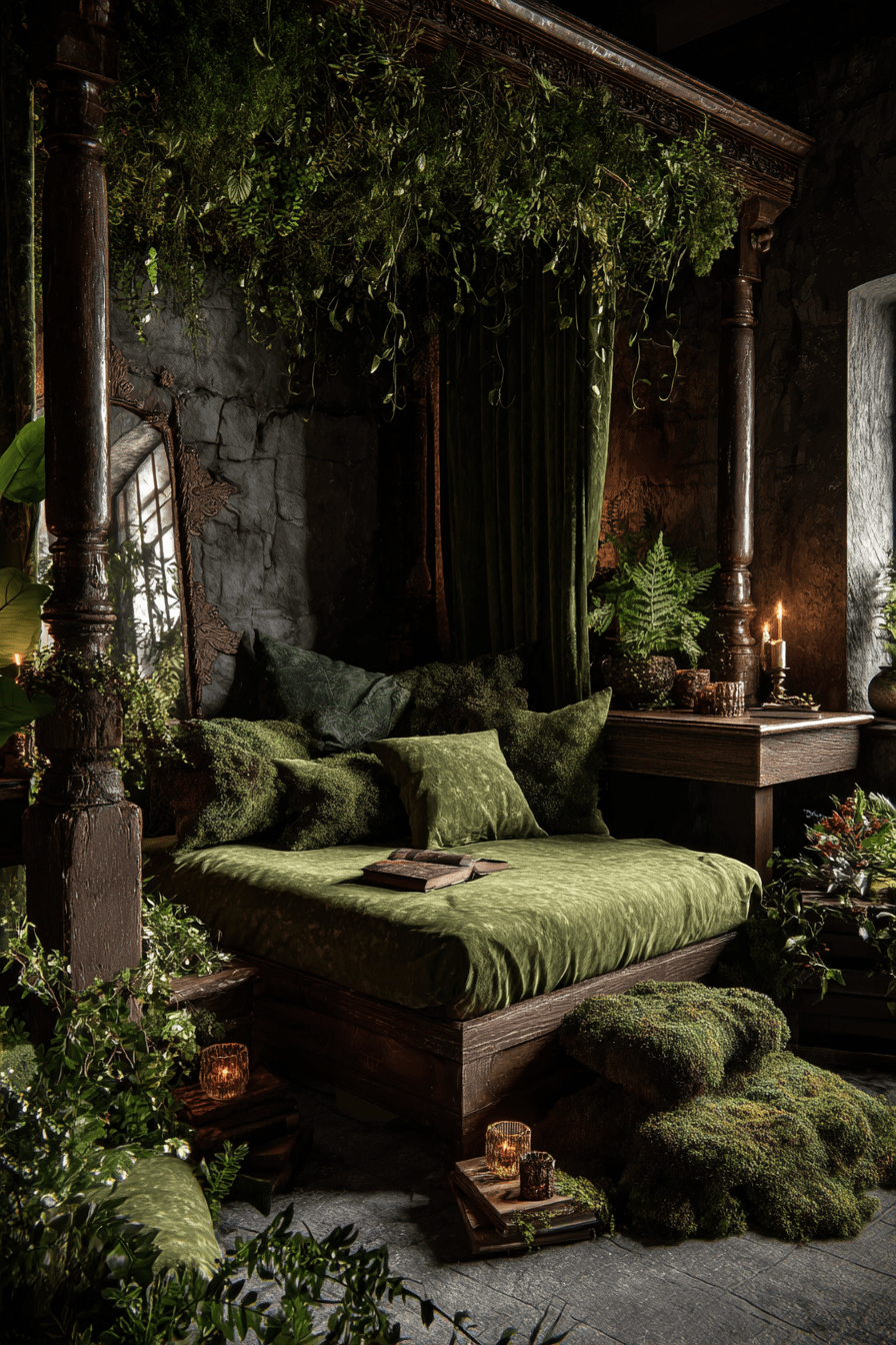 27 Dark Cottagecore Ideas for a Moody and Beautiful Home