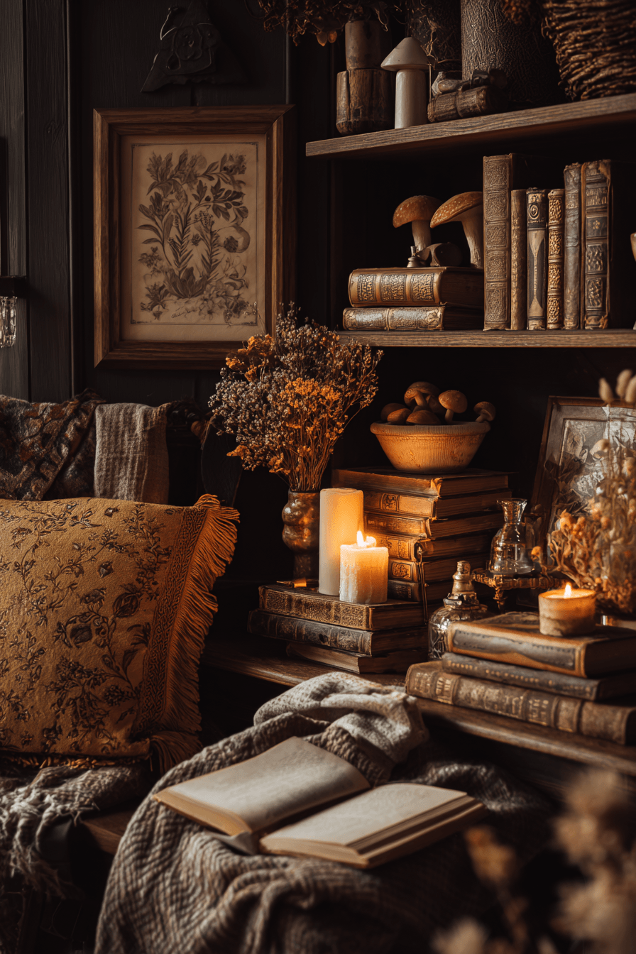 27 Dark Cottagecore Ideas for a Moody and Beautiful Home