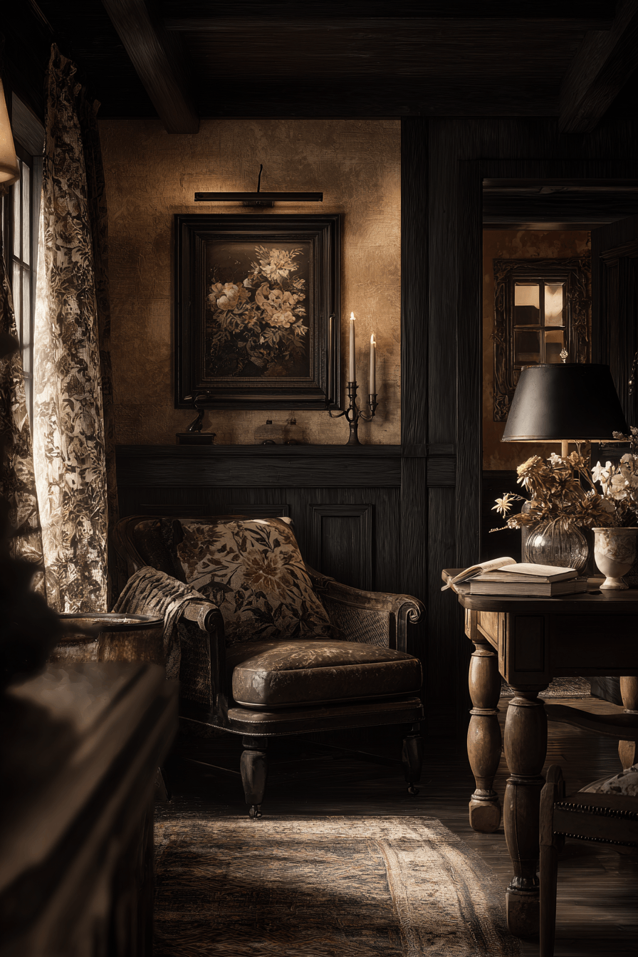 27 Dark Cottagecore Ideas for a Moody and Beautiful Home