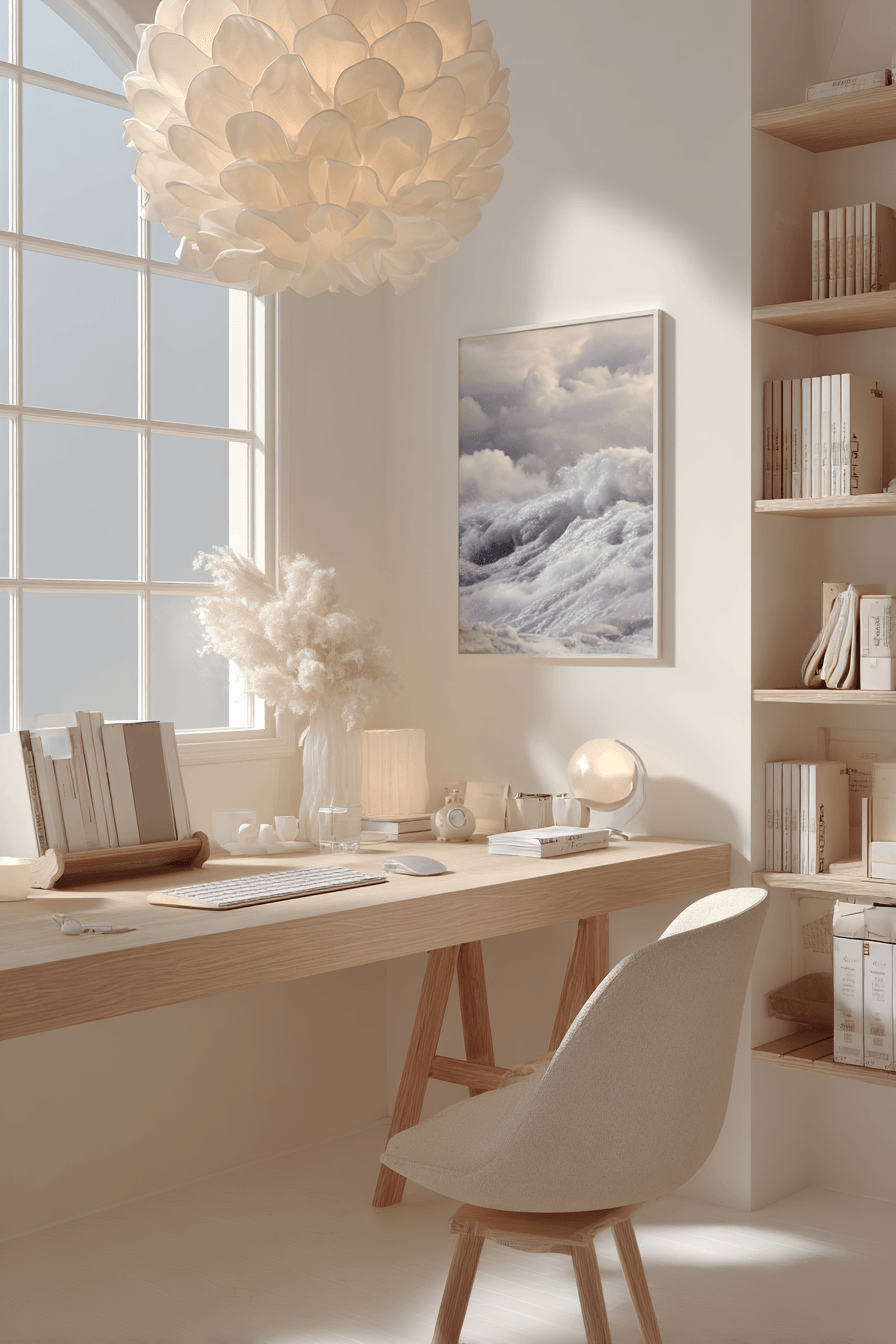 27 Minimalist Office Designs for a Clean and Clutter Free Space