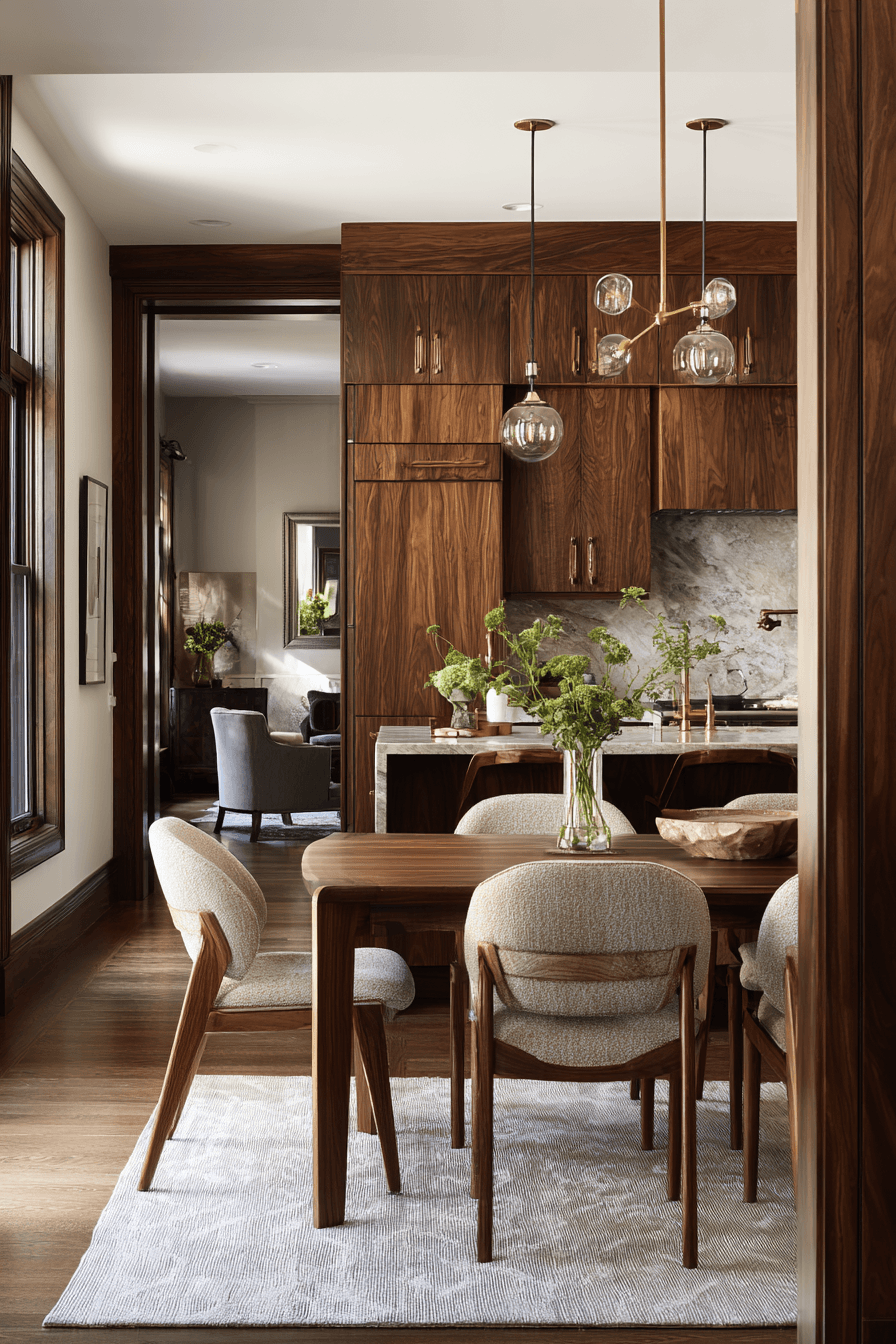 27 Walnut Kitchen Cabinet Ideas for a Warm and Timeless Home