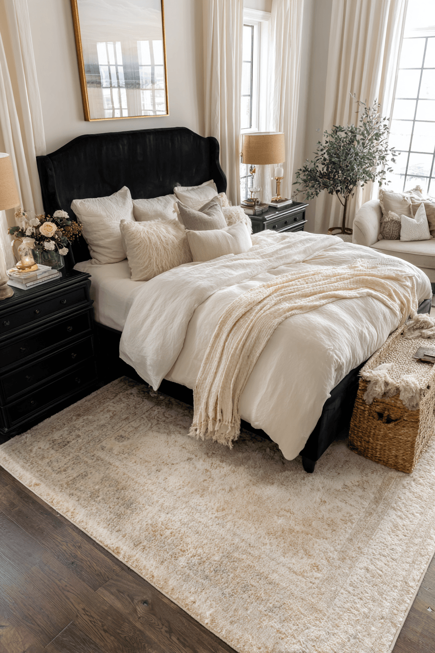 27 Black and Cream Bedroom Ideas for a Chic and Cozy Space