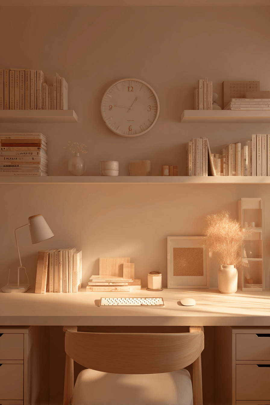 27 Minimalist Office Designs for a Clean and Clutter Free Space