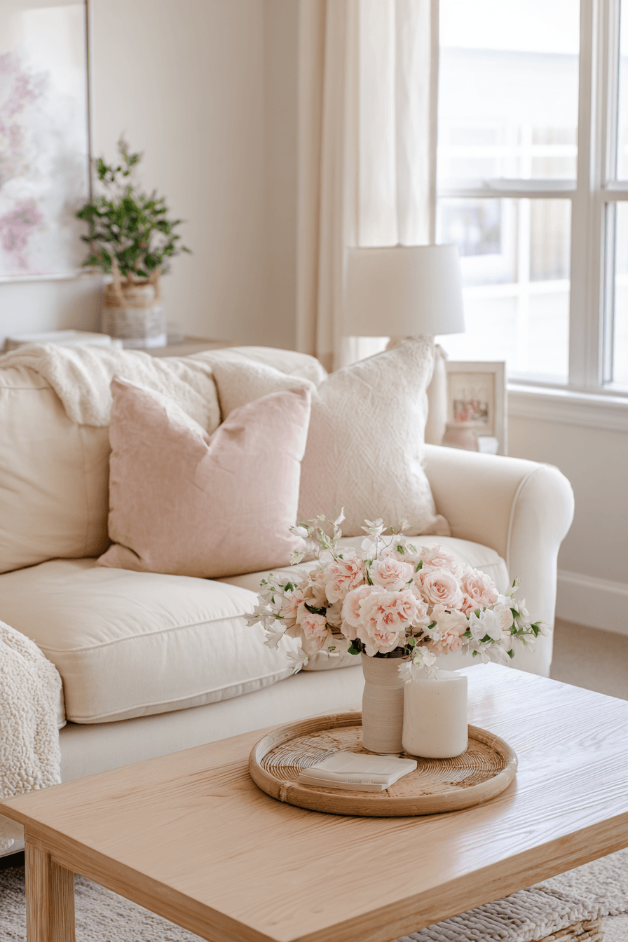 27 Gorgeous Pink Living Room Ideas to Brighten Your Space