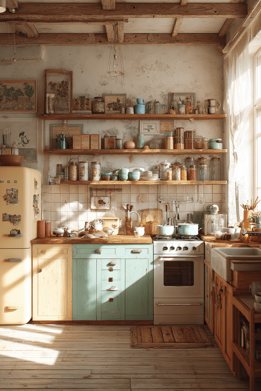 27 Vintage Kitchen Ideas for a Cozy and Timeless Home