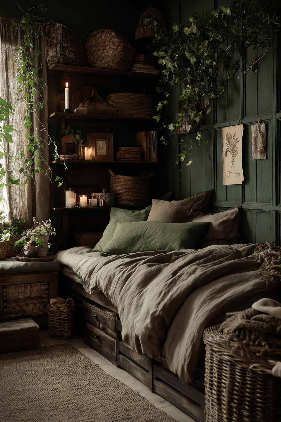 27 Dark Cottagecore Ideas for a Moody and Beautiful Home