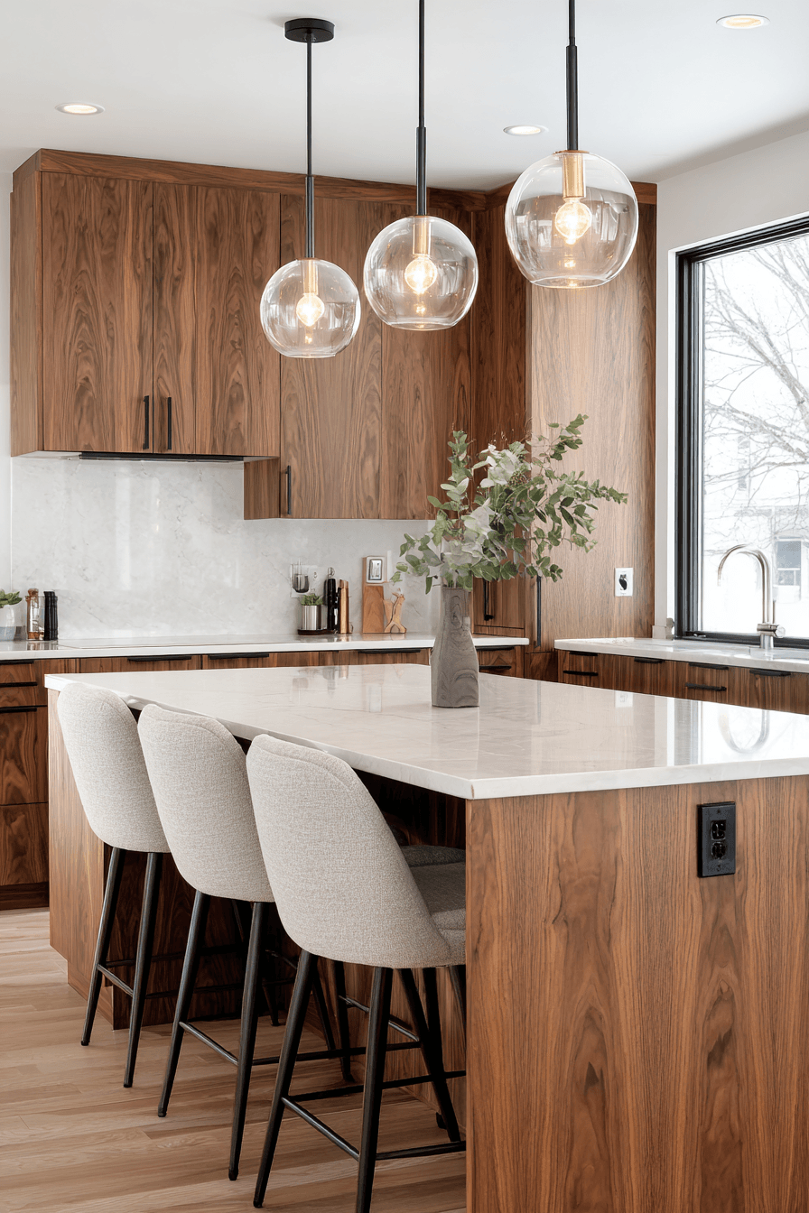 27 Walnut Kitchen Cabinet Ideas for a Warm and Timeless Home