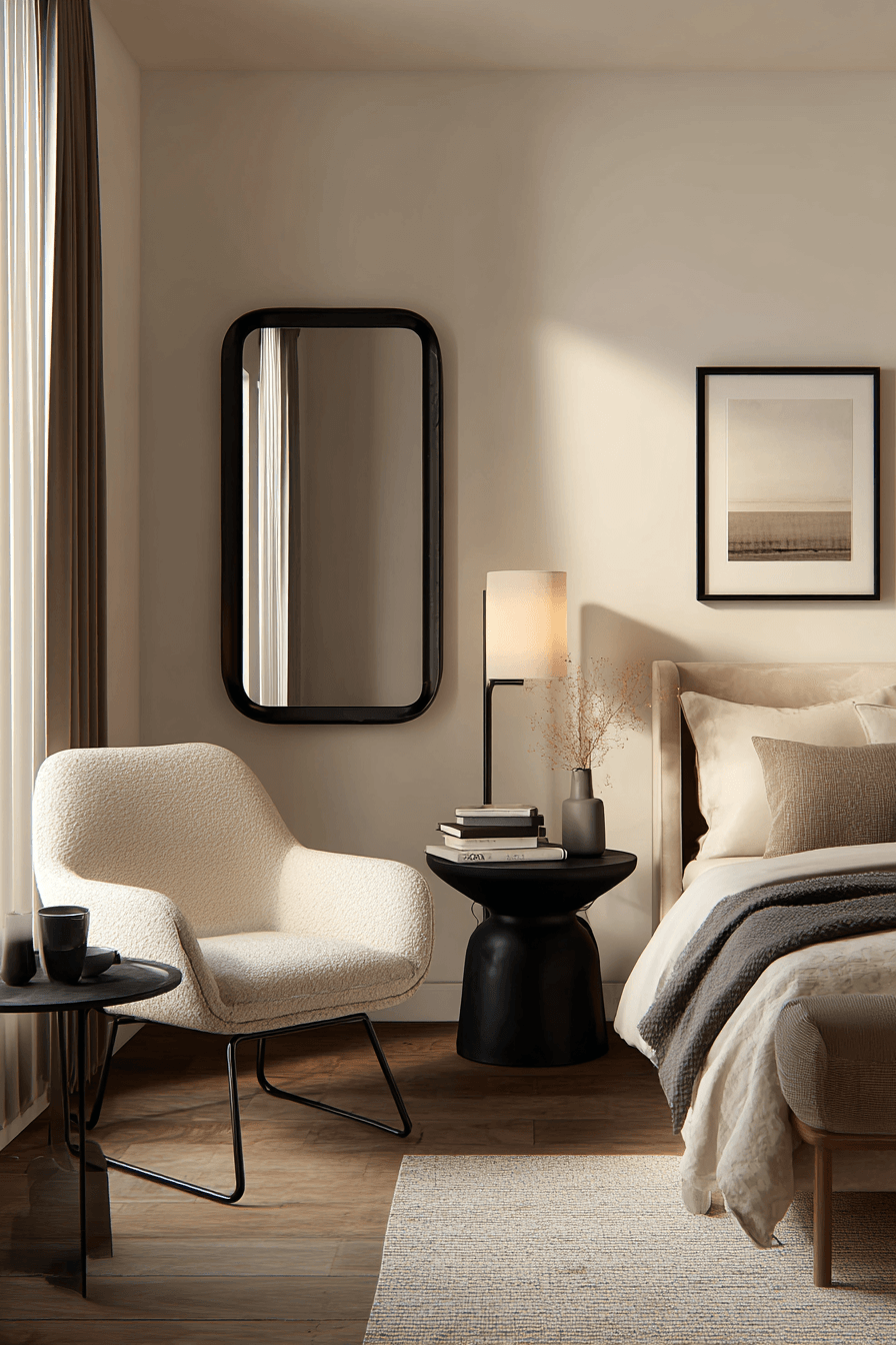 27 Black and Cream Bedroom Ideas for a Chic and Cozy Space