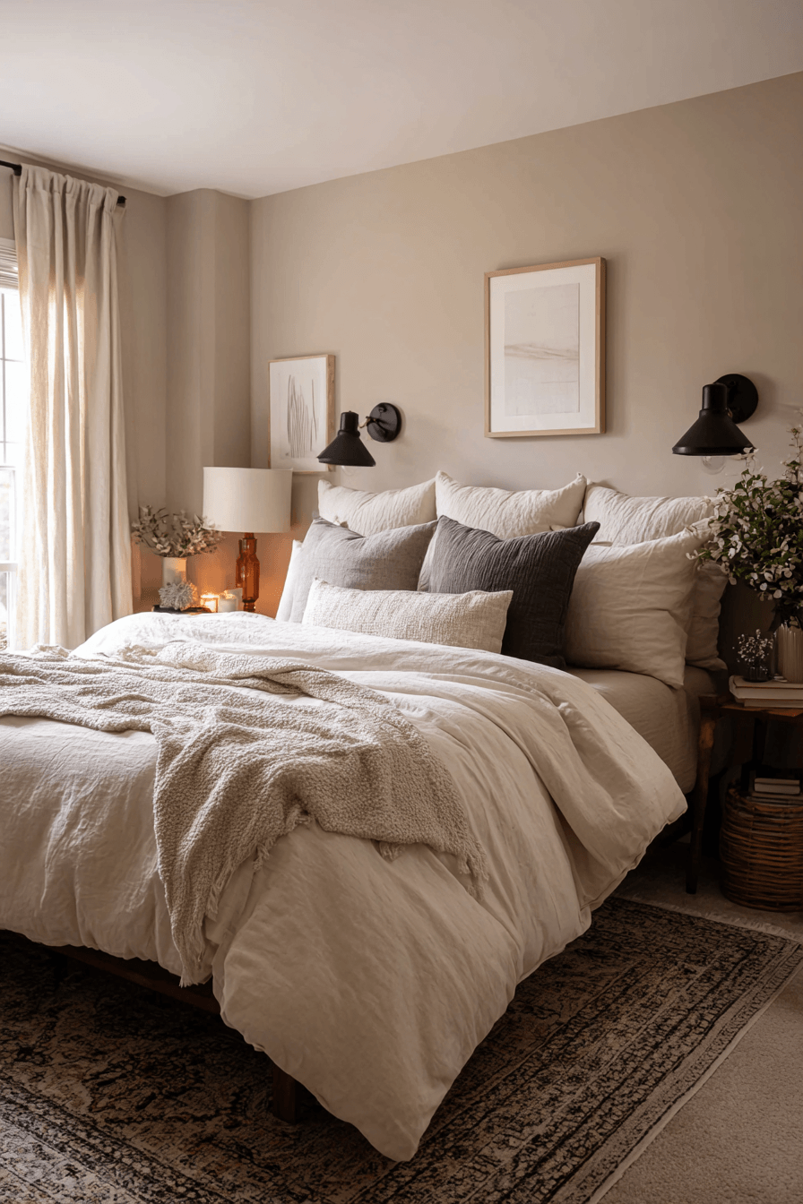 27 Black and Cream Bedroom Ideas for a Chic and Cozy Space