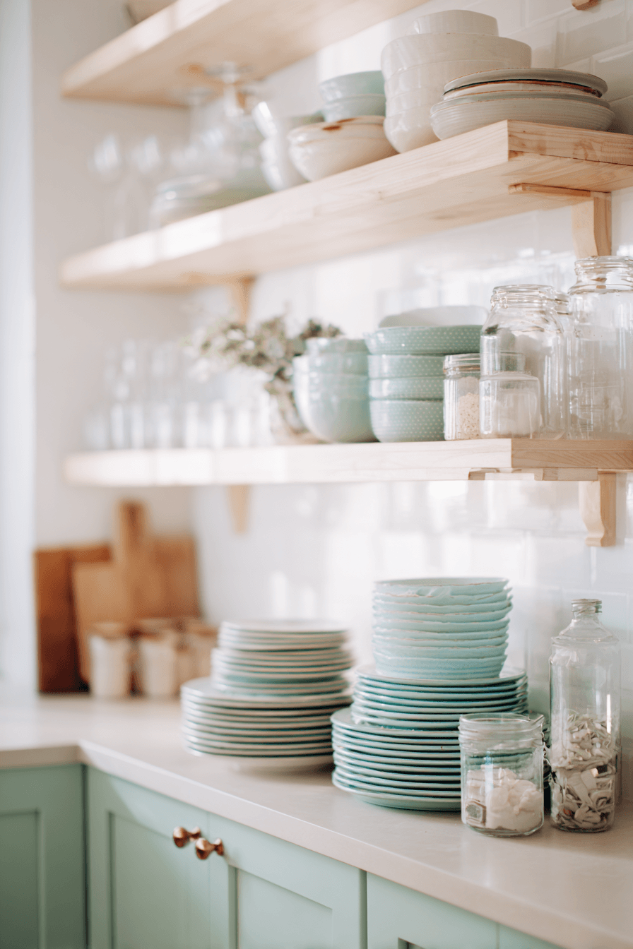 27 Gorgeous Mint Green Kitchen Cabinets Ideas You Will Love