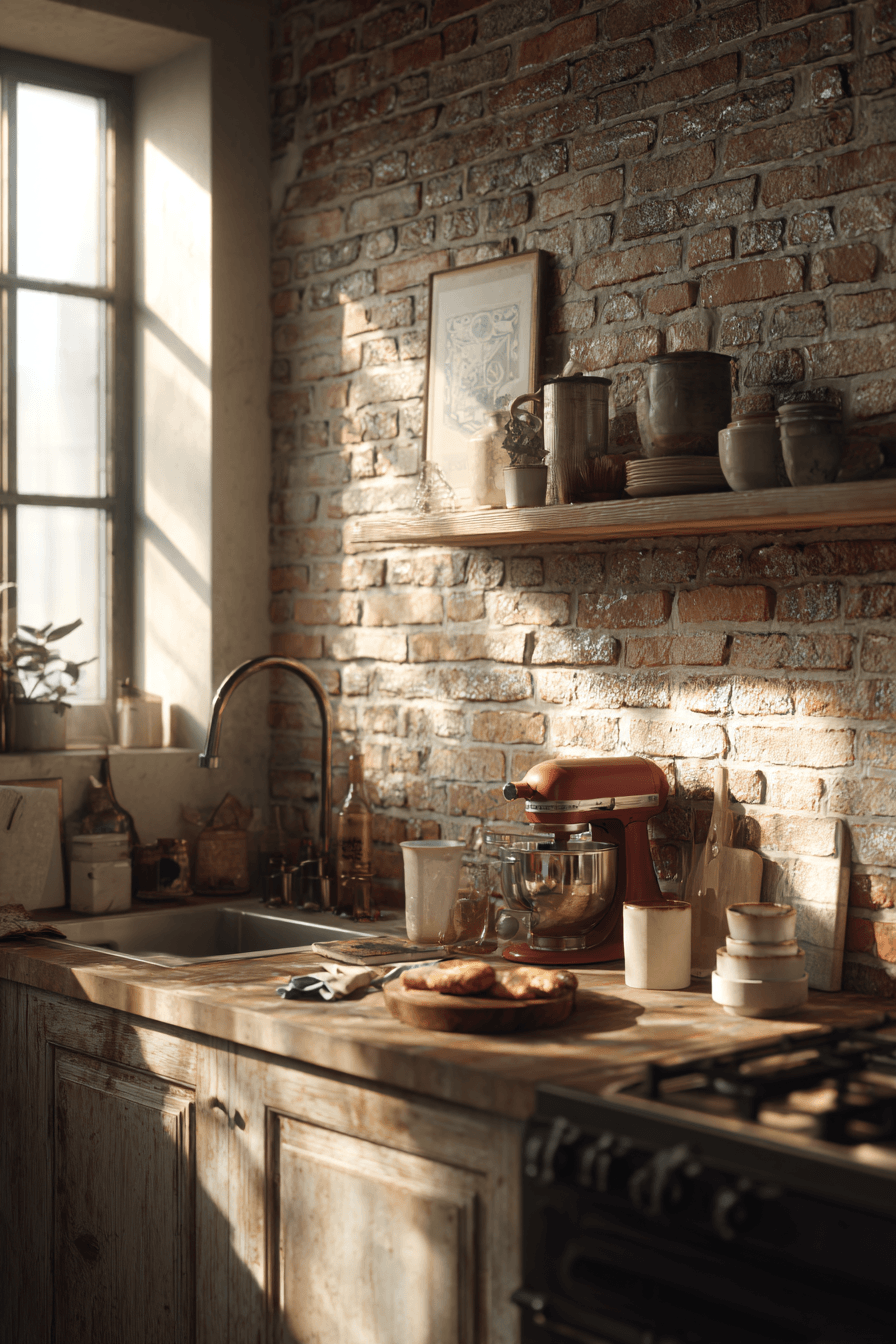 27 Brick Backsplash Kitchen Ideas That Add Instant Warmth