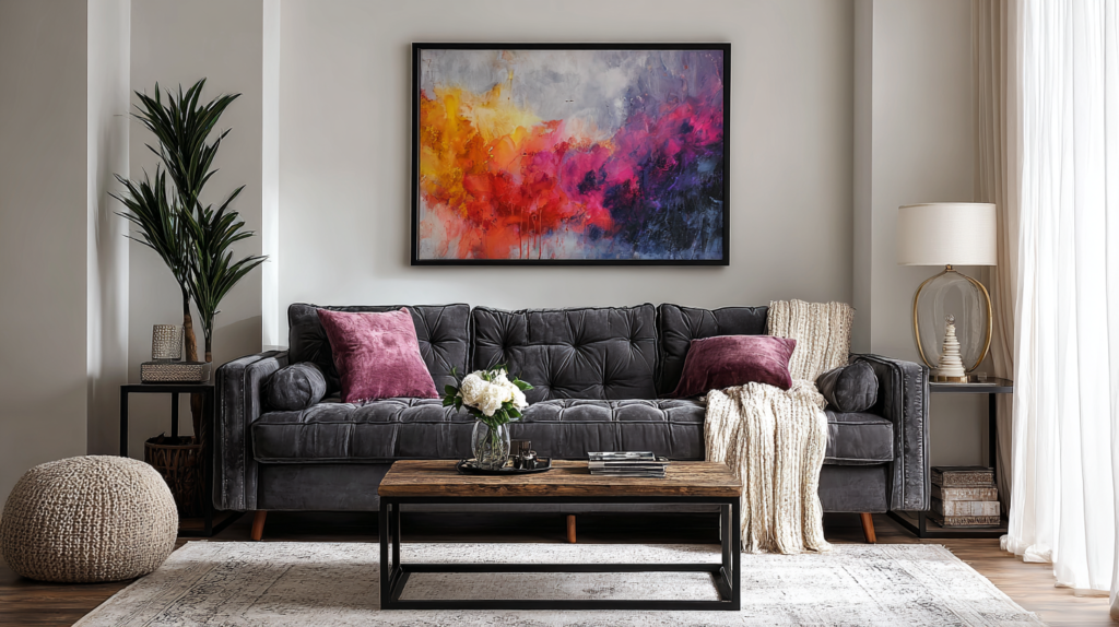27 Dark Grey Couch Living Room Ideas That Look Stylish and Cozy