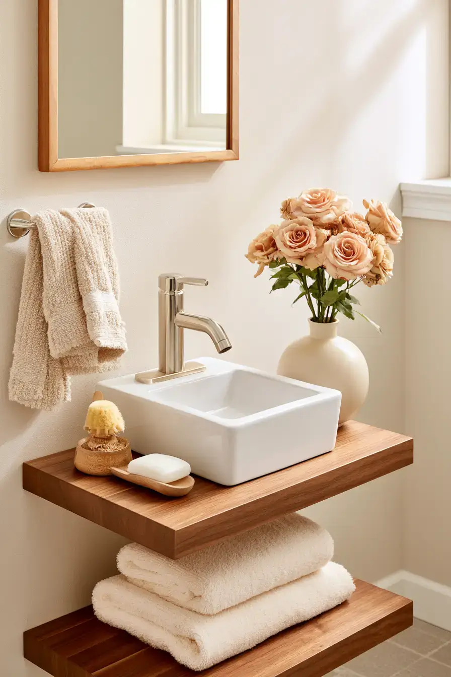 27 Stylish Small Powder Room Ideas For A Beautiful Guest Bathroom