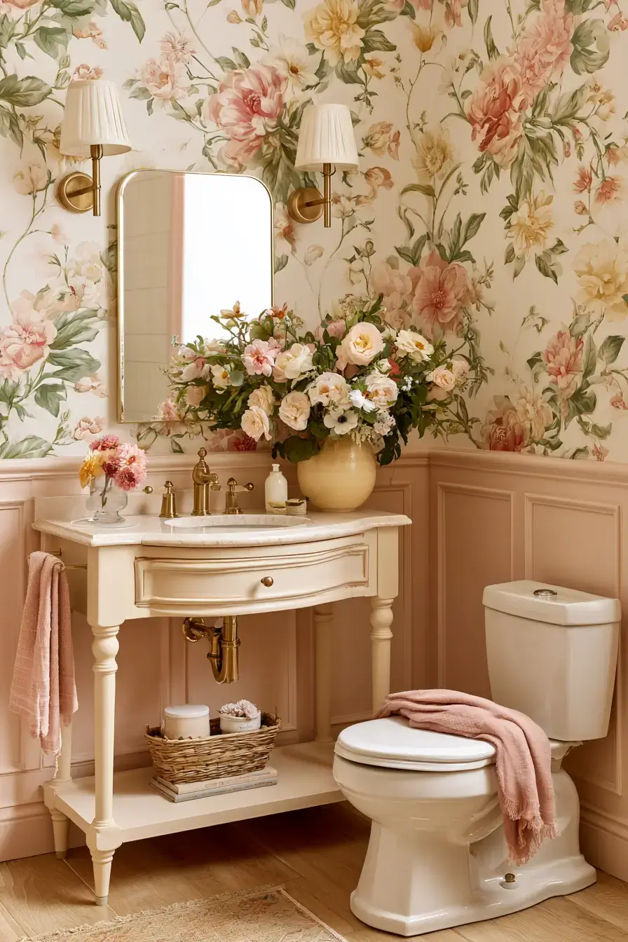 27 Stylish Small Powder Room Ideas For A Beautiful Guest Bathroom