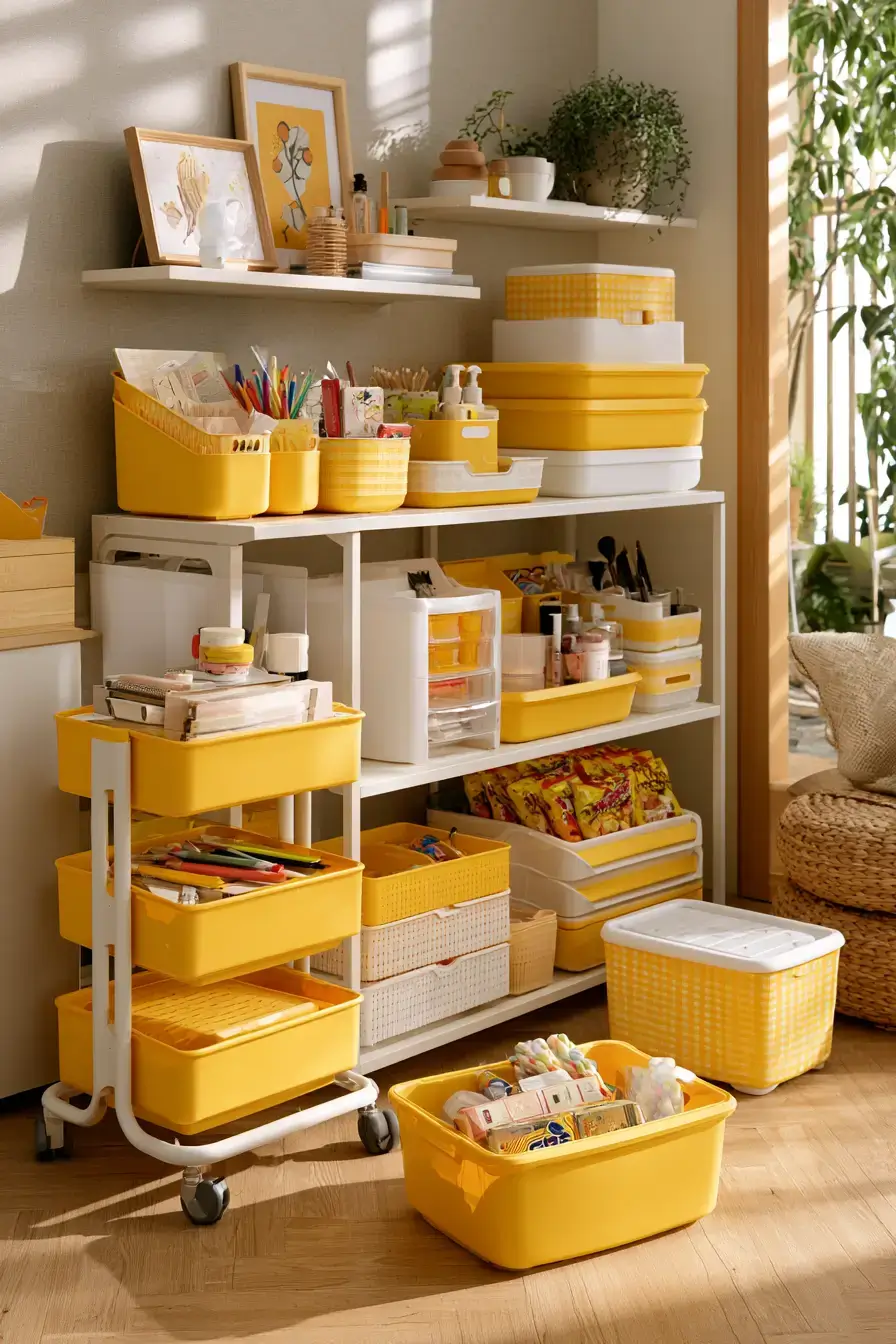 27 Cheerful Yellow Dorm Room Ideas For A Bright Cozy College Space
