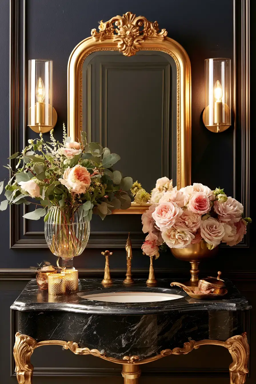 27 Moody Bathroom Ideas For A Dark Cozy Luxe Retreat