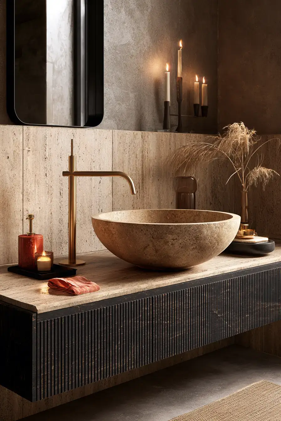 27 Moody Bathroom Ideas For A Dark Cozy Luxe Retreat
