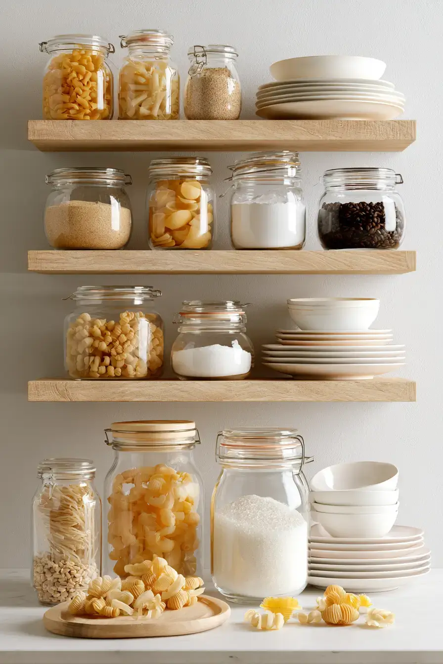 27 Beautiful Kitchen Shelf Decor Ideas For A Cozy Stylish Home