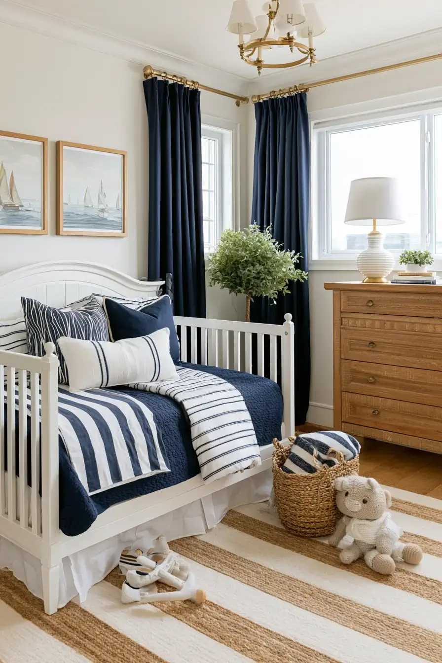 27 Sweet Nautical Nursery Ideas For A Cozy Ocean Inspired Baby Room