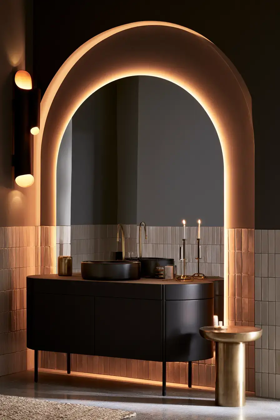 27 Moody Bathroom Ideas For A Dark Cozy Luxe Retreat