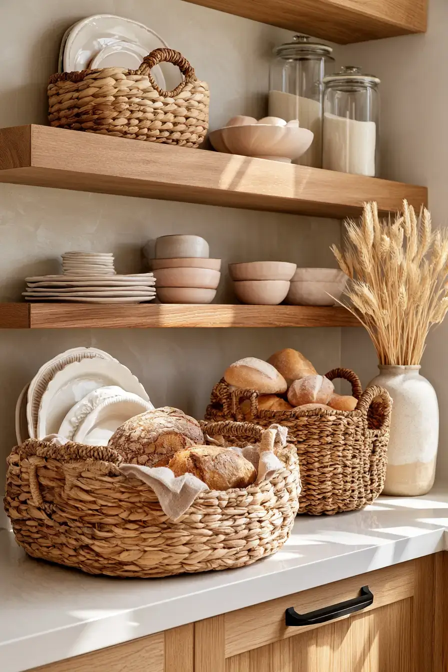 27 Beautiful Kitchen Shelf Decor Ideas For A Cozy Stylish Home