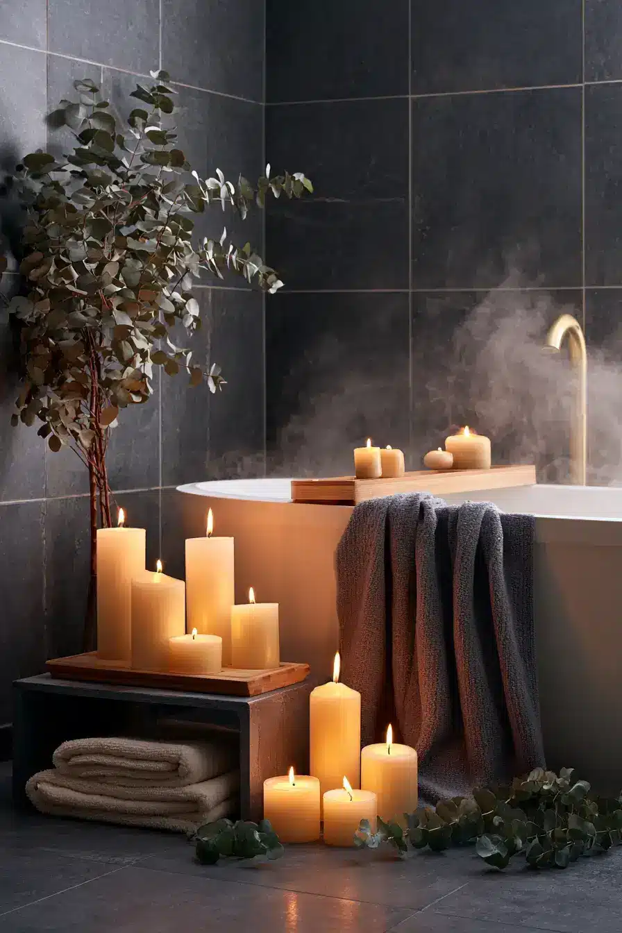 27 Moody Bathroom Ideas For A Dark Cozy Luxe Retreat