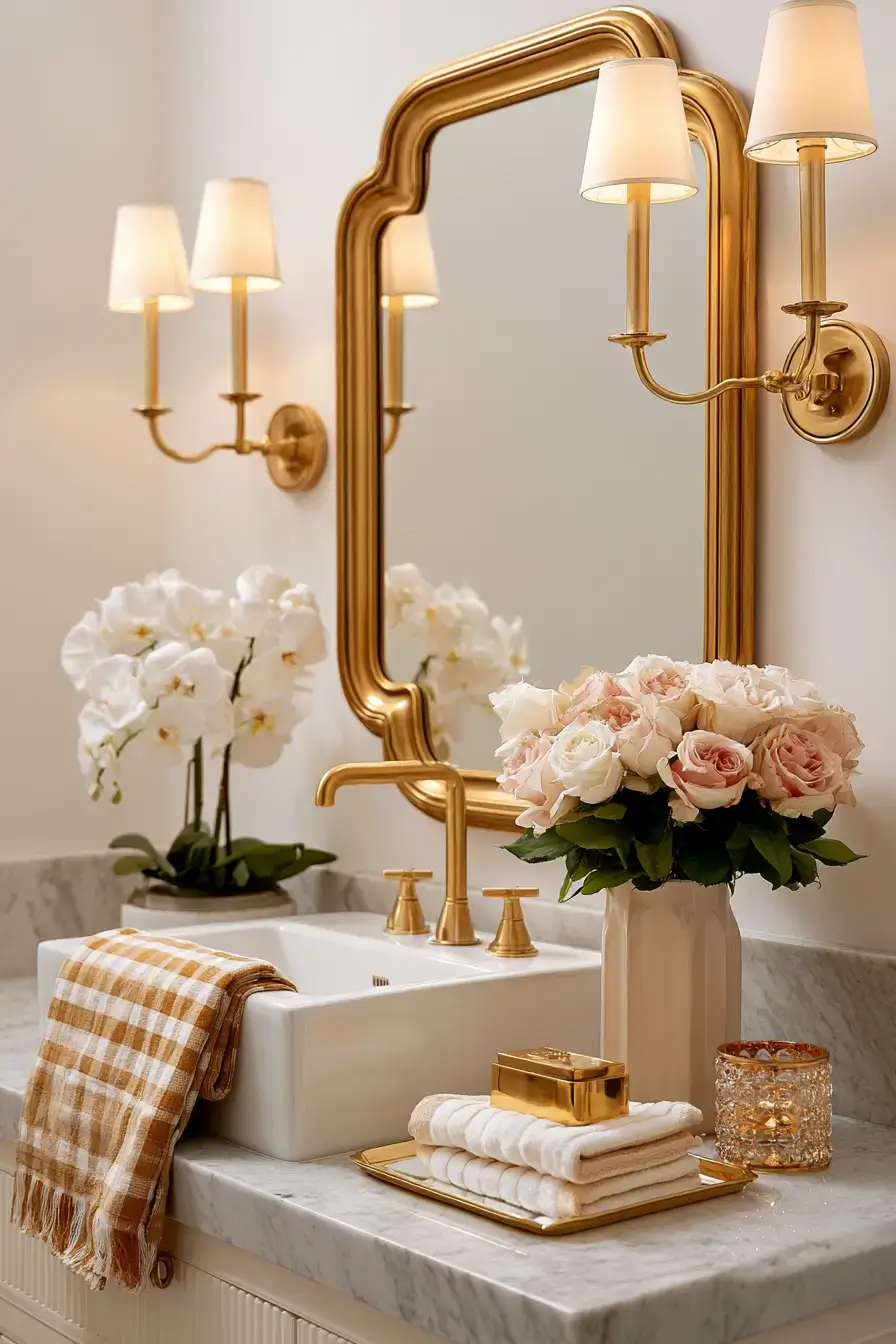 27 Stylish Small Powder Room Ideas For A Beautiful Guest Bathroom