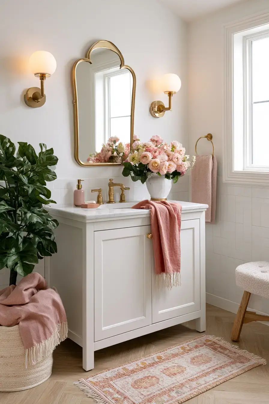 27 Stylish Small Powder Room Ideas For A Beautiful Guest Bathroom
