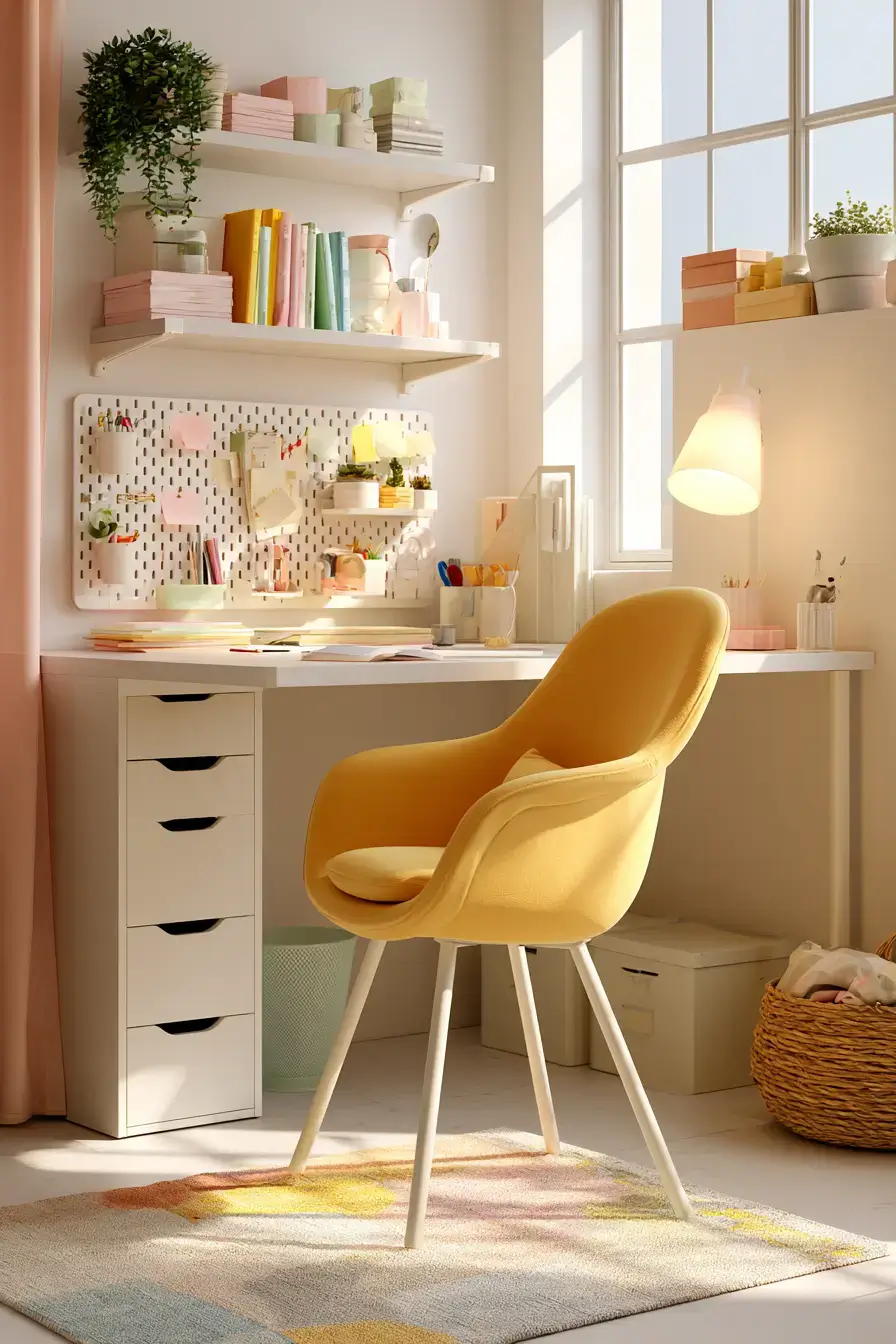 27 Cheerful Yellow Dorm Room Ideas For A Bright Cozy College Space