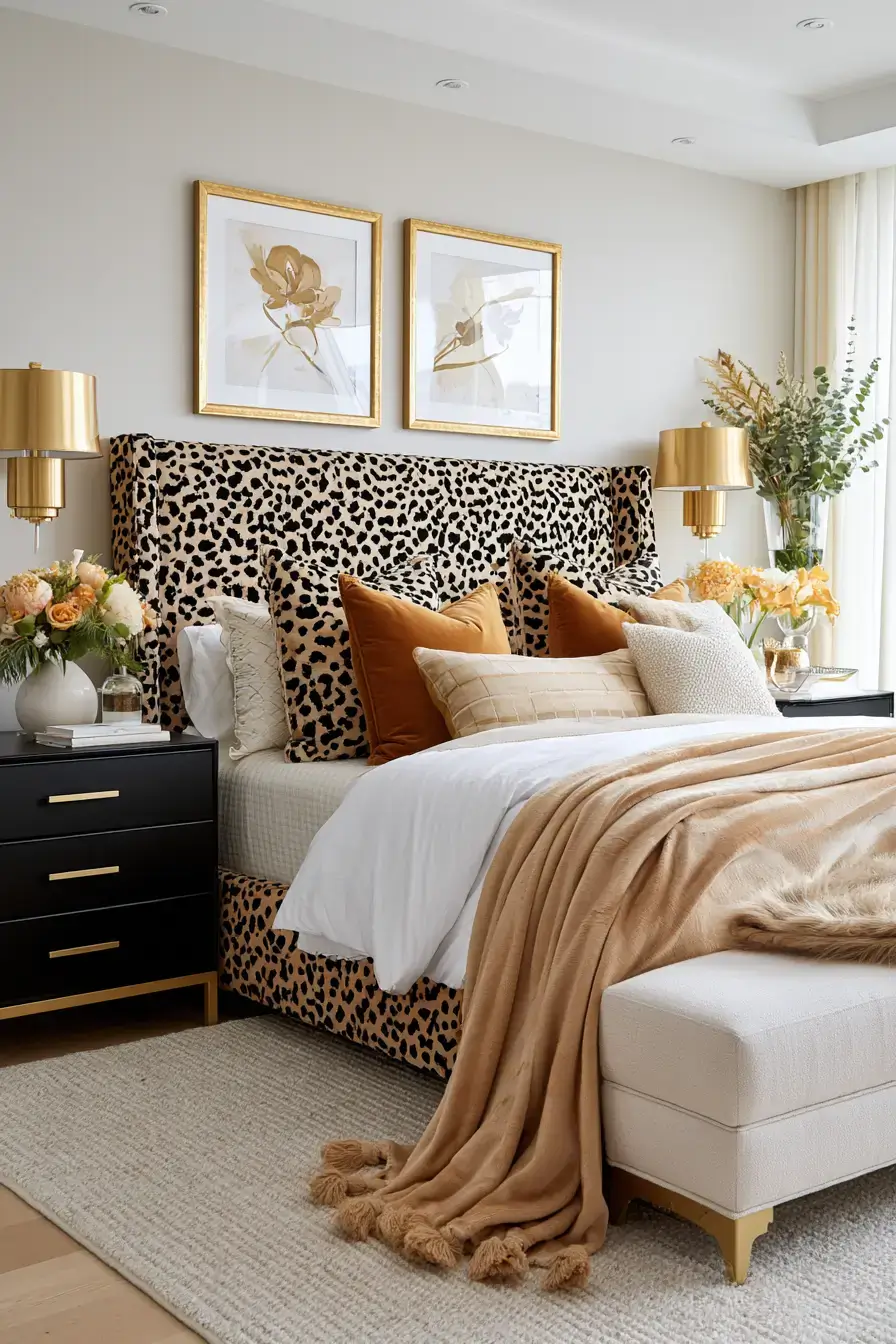 27 Bold Leopard Print Bedroom Ideas For A Chic Wild Space