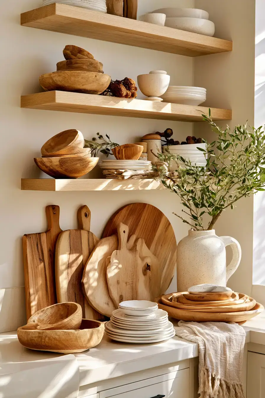 27 Beautiful Kitchen Shelf Decor Ideas For A Cozy Stylish Home