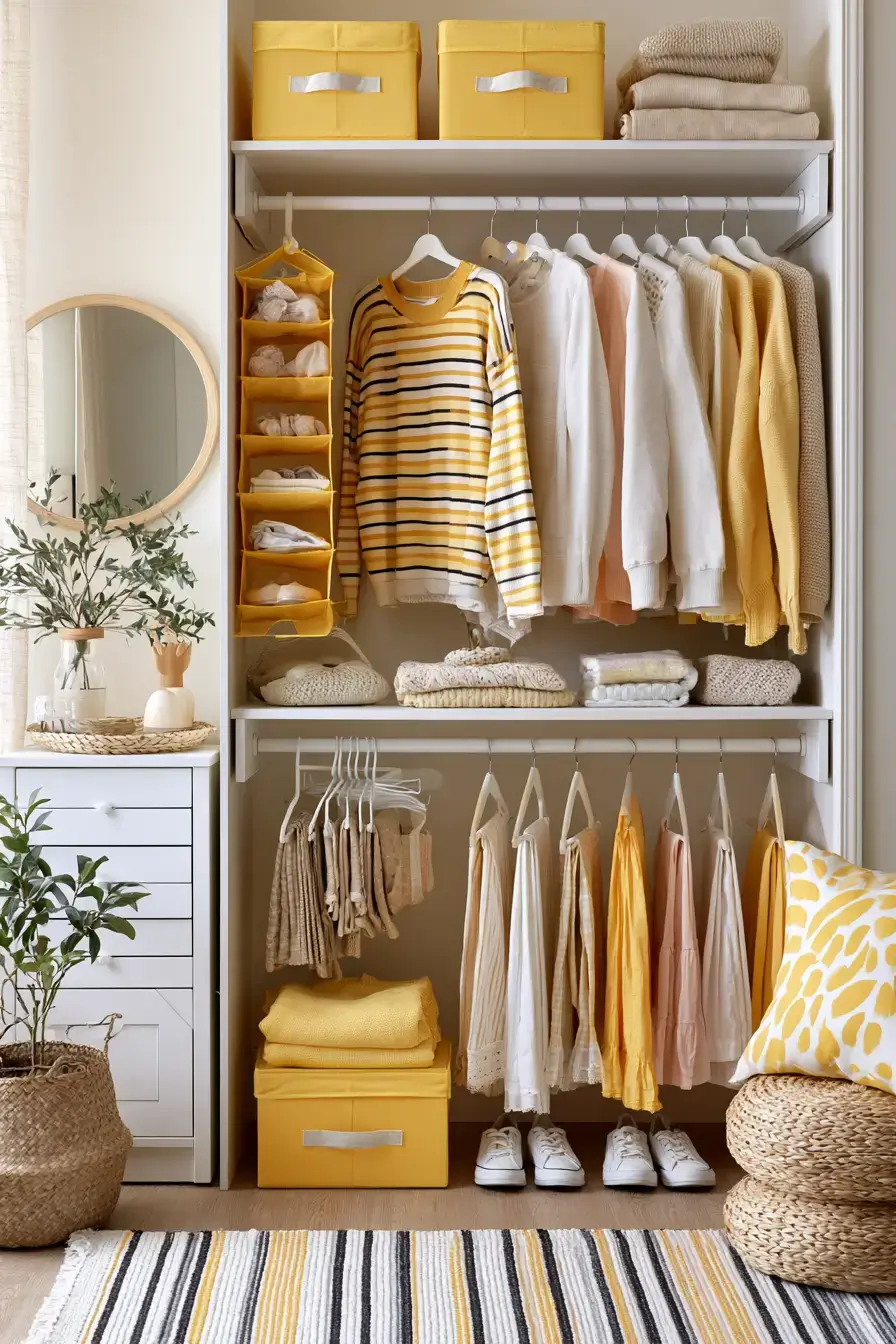 27 Cheerful Yellow Dorm Room Ideas For A Bright Cozy College Space