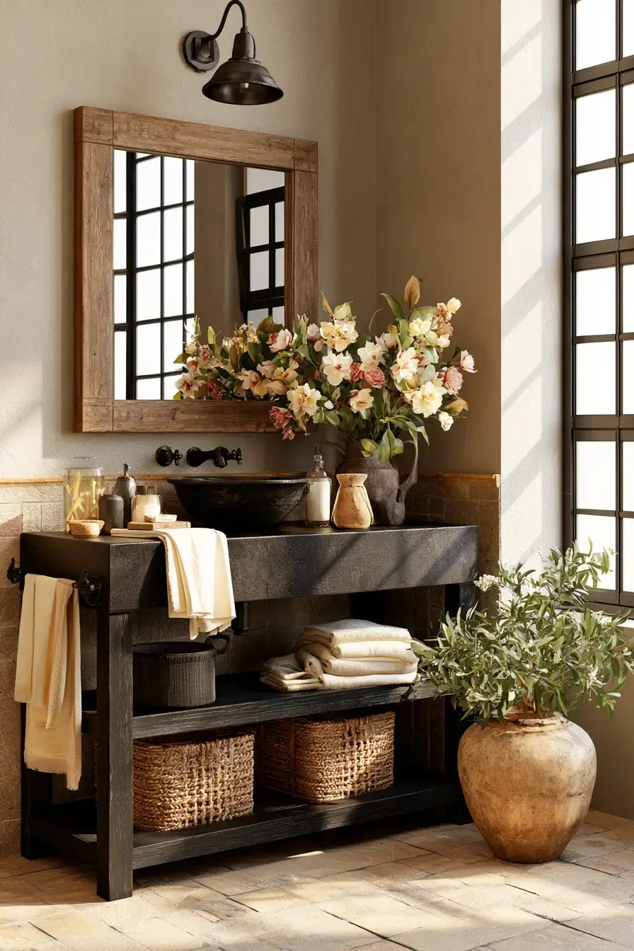 27 Moody Bathroom Ideas For A Dark Cozy Luxe Retreat
