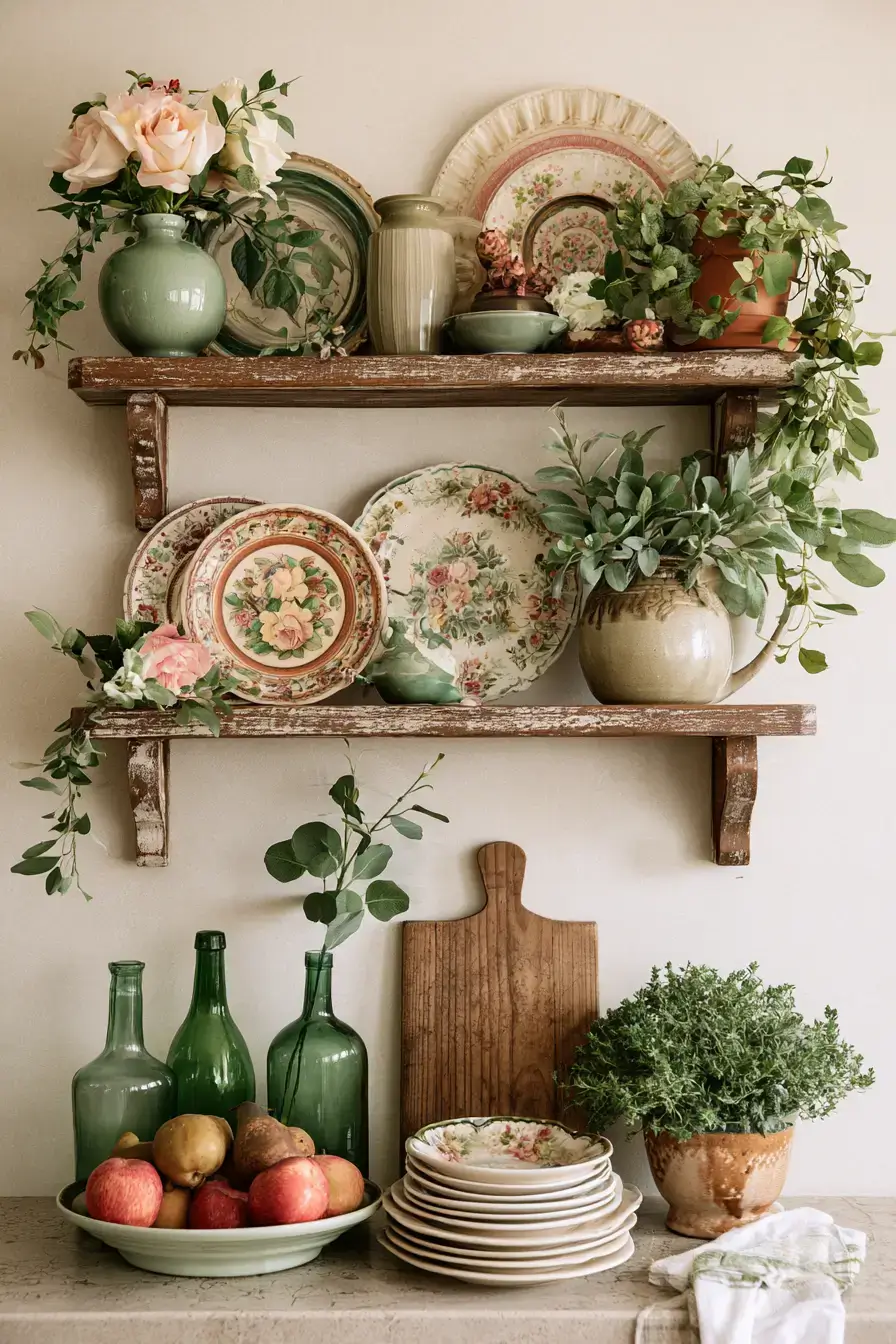 27 Beautiful Kitchen Shelf Decor Ideas For A Cozy Stylish Home