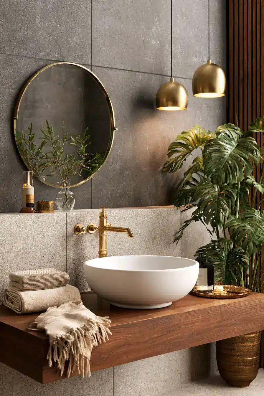 27 Moody Bathroom Ideas For A Dark Cozy Luxe Retreat