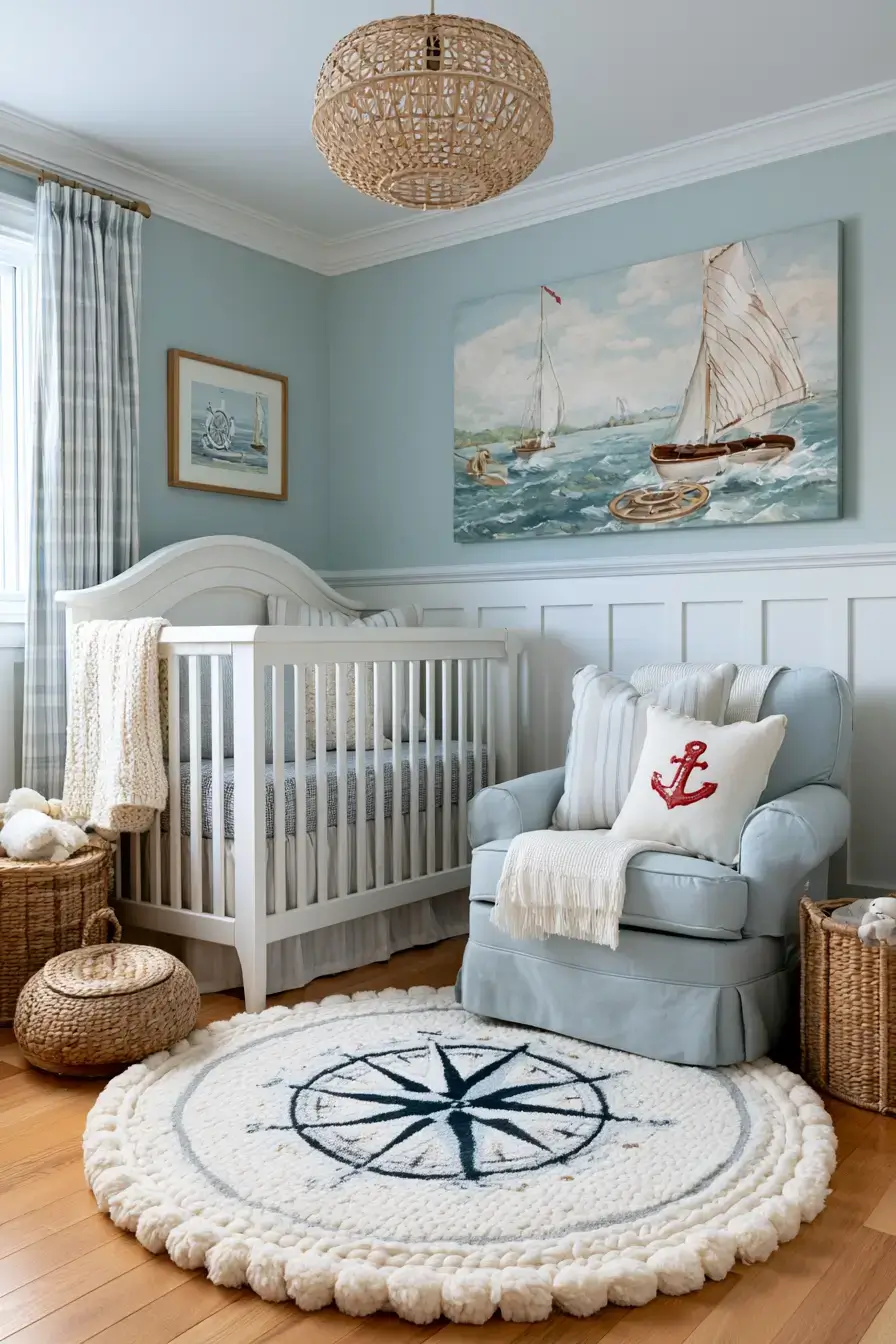 27 Sweet Nautical Nursery Ideas For A Cozy Ocean Inspired Baby Room