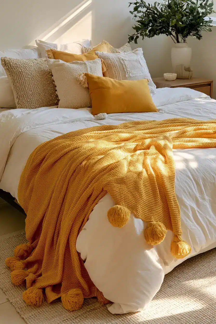 27 Cheerful Yellow Dorm Room Ideas For A Bright Cozy College Space