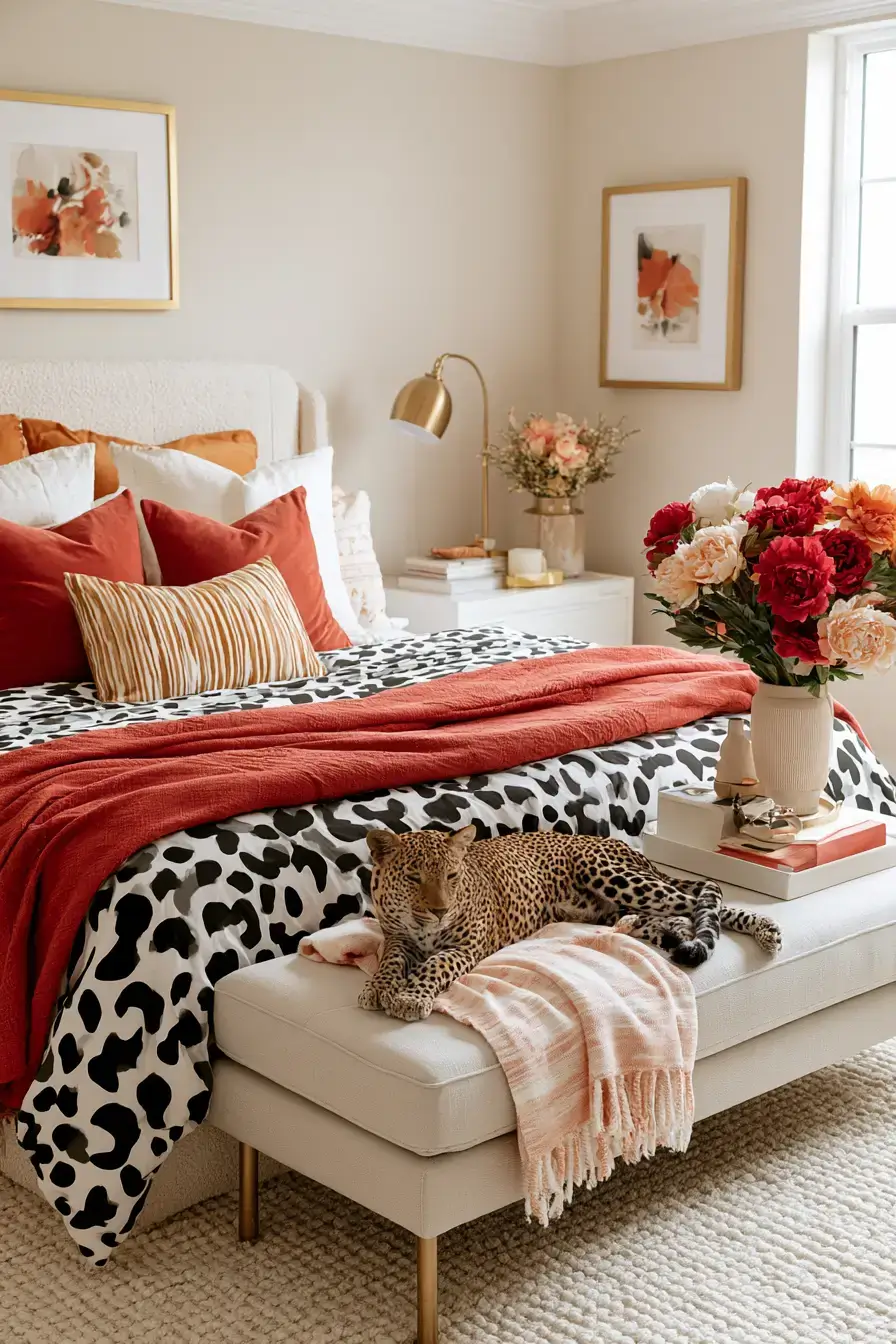 27 Bold Leopard Print Bedroom Ideas For A Chic Wild Space