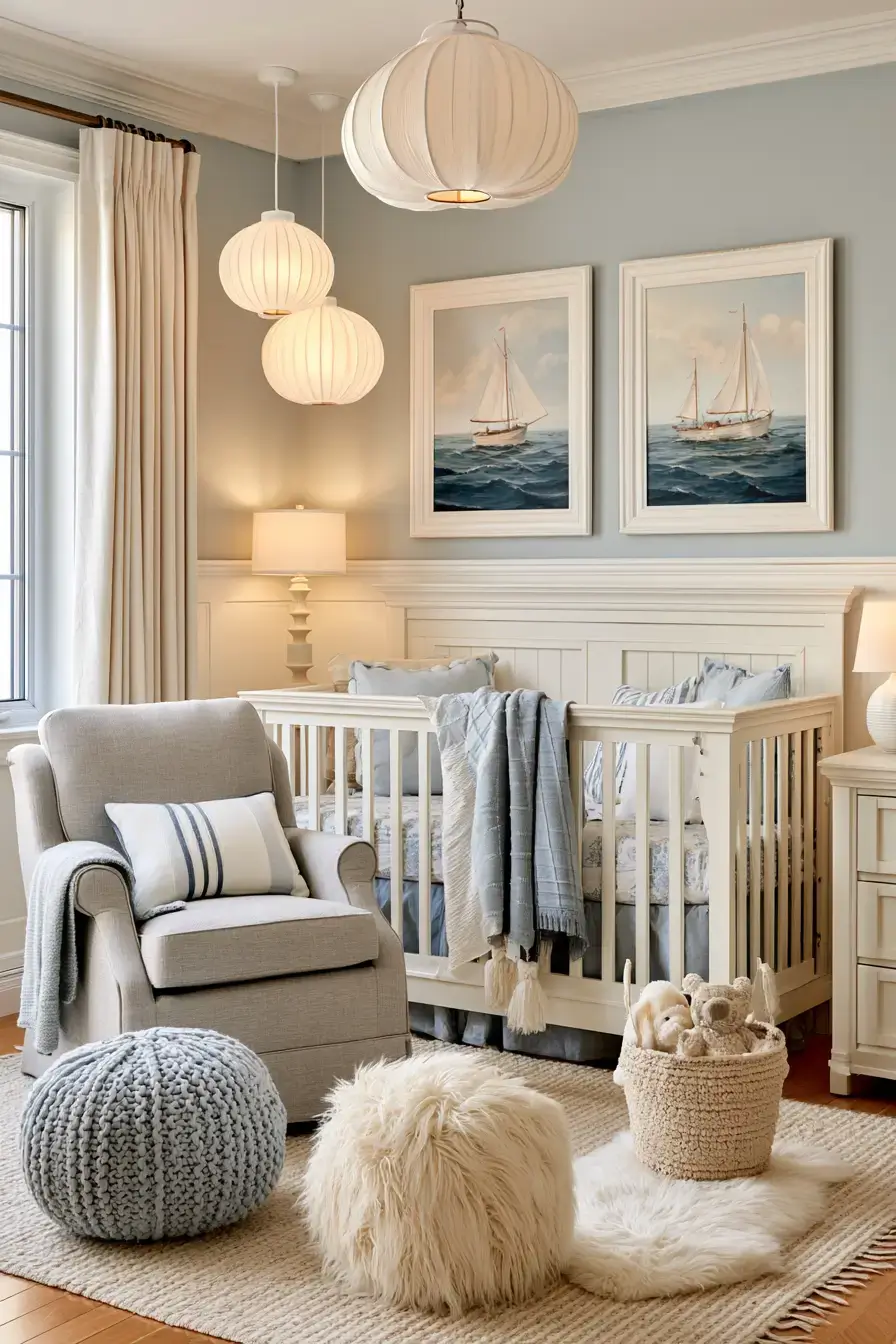 27 Sweet Nautical Nursery Ideas For A Cozy Ocean Inspired Baby Room