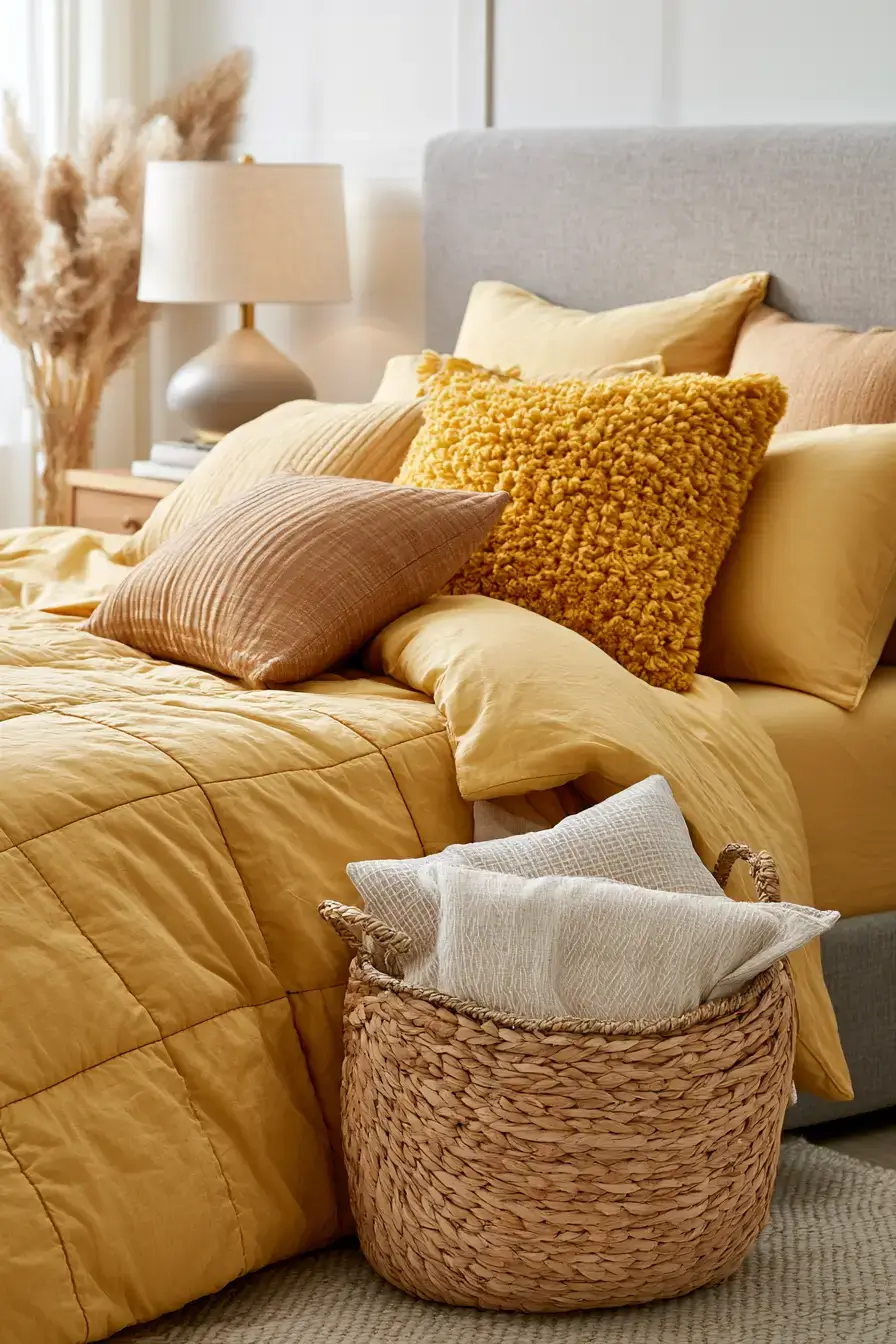27 Cheerful Yellow Dorm Room Ideas For A Bright Cozy College Space