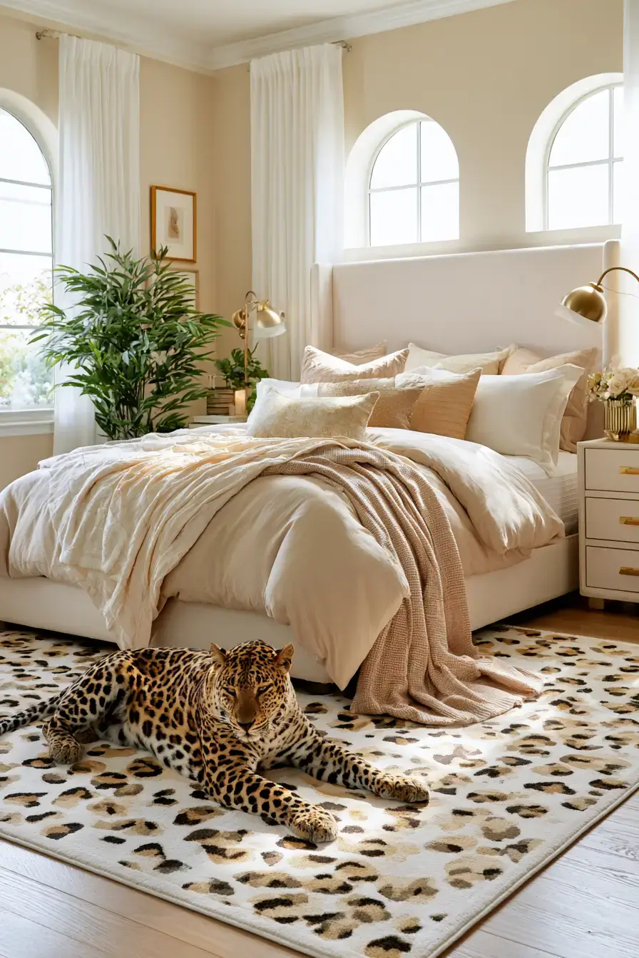 27 Bold Leopard Print Bedroom Ideas For A Chic Wild Space