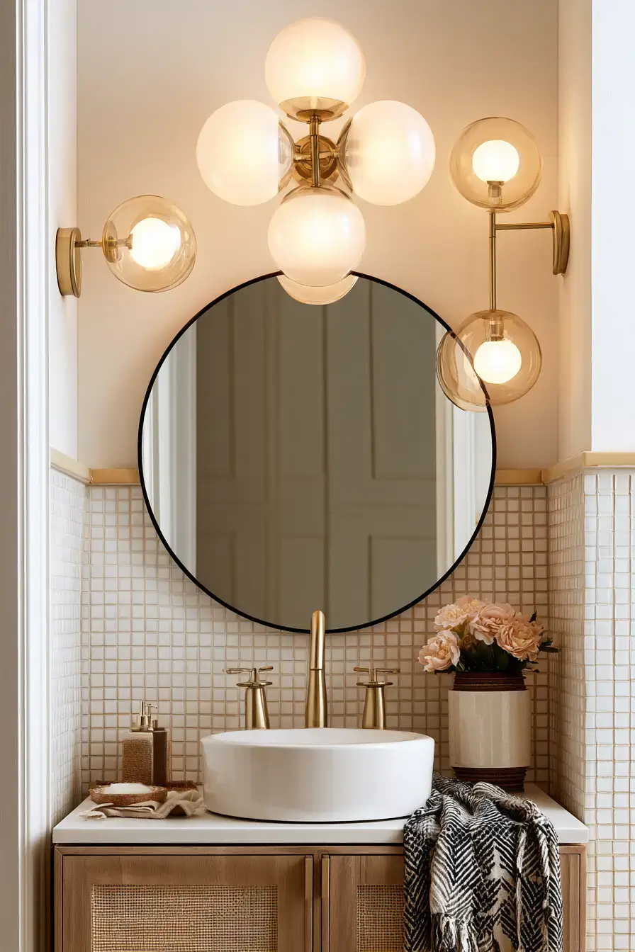 27 Stylish Small Powder Room Ideas For A Beautiful Guest Bathroom