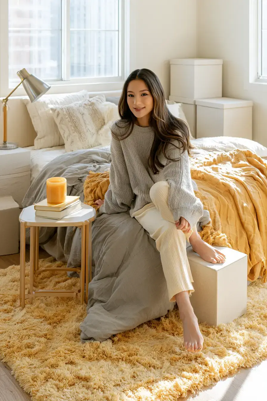 27 Cheerful Yellow Dorm Room Ideas For A Bright Cozy College Space