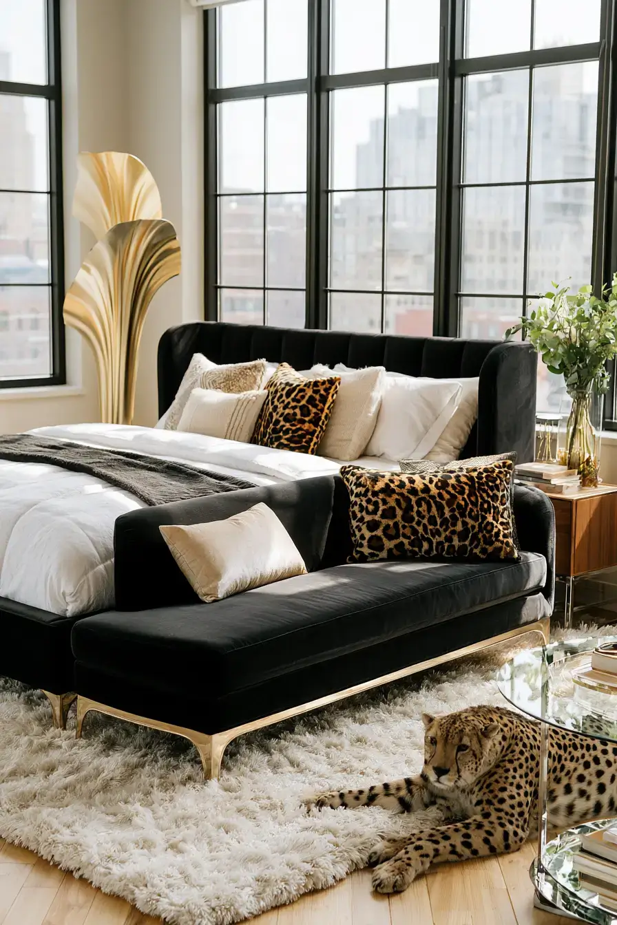 27 Bold Leopard Print Bedroom Ideas For A Chic Wild Space