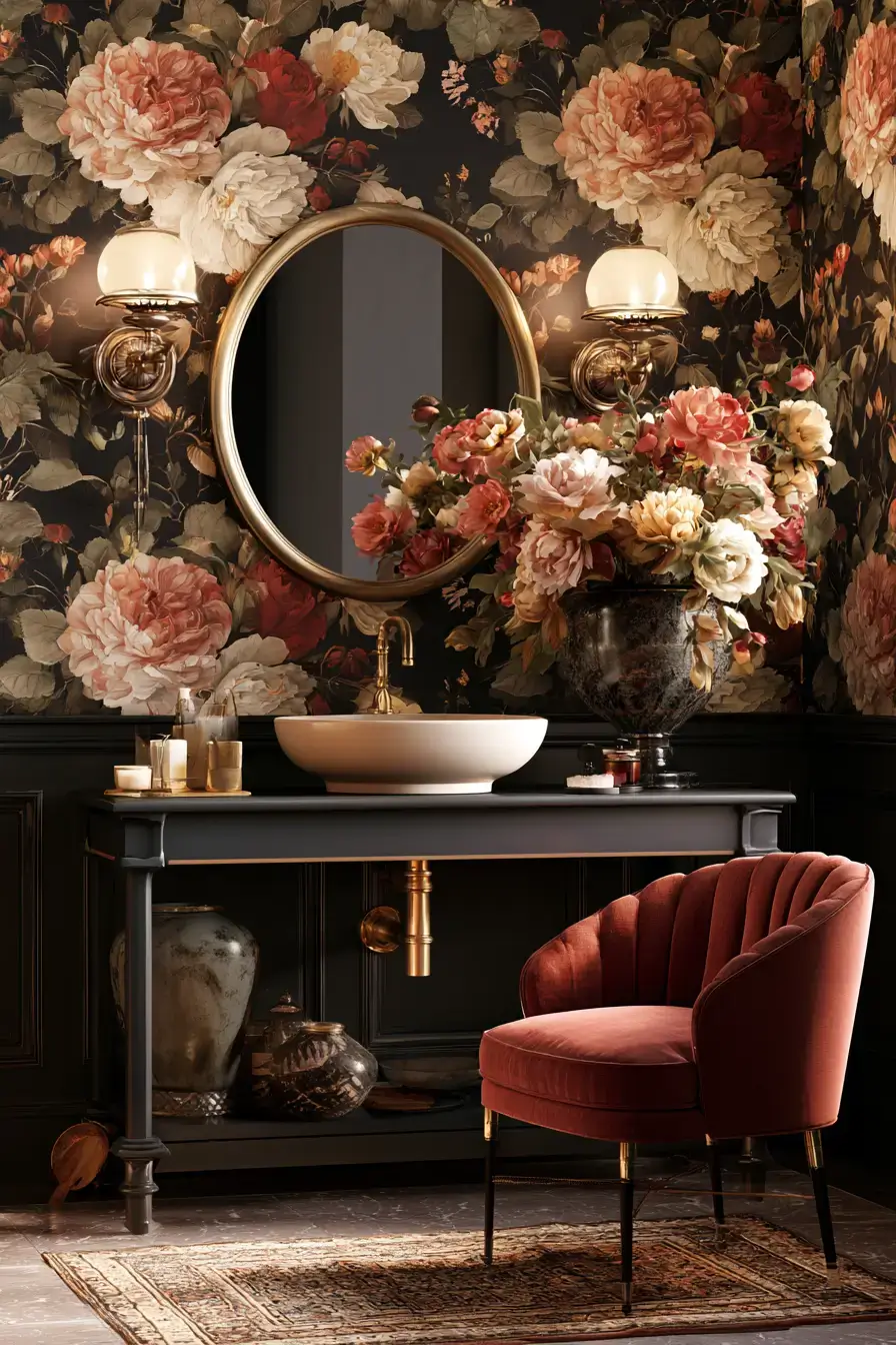 27 Moody Bathroom Ideas For A Dark Cozy Luxe Retreat