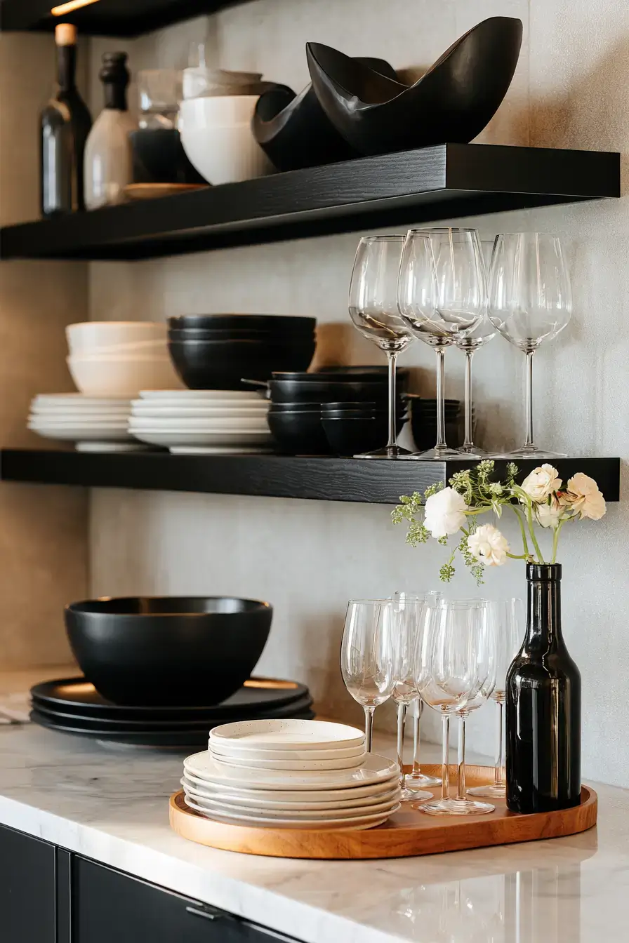 27 Beautiful Kitchen Shelf Decor Ideas For A Cozy Stylish Home
