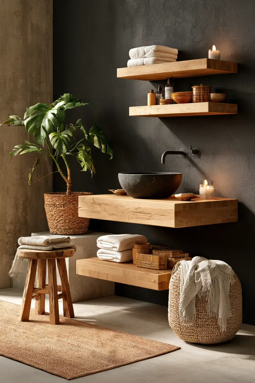 27 Moody Bathroom Ideas For A Dark Cozy Luxe Retreat