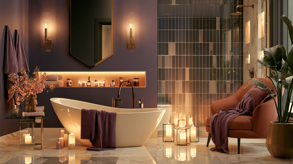 27 Moody Bathroom Ideas For A Dark Cozy Luxe Retreat