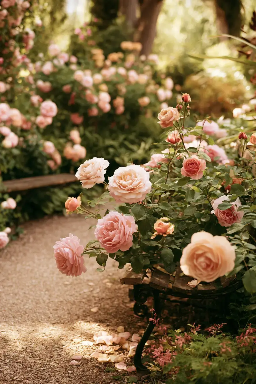 27 English Rose Garden Ideas For Romantic Outdoor Charm