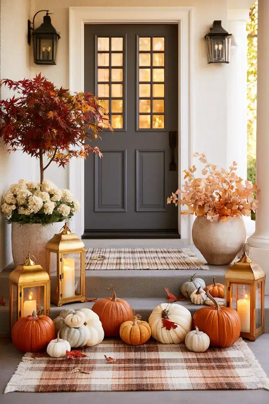 27 Cozy Fall Porch Ideas For Festive Curb Appeal